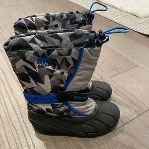 Big Boy’s Size 5 Sorel Snow Boots Rain Boots
